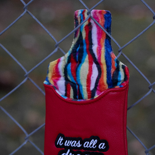 “Big Buckets" Mallet Putter Cover - Red