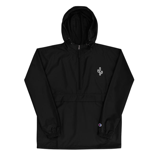 Camino Cactus Embroidered Champion Packable Jacket