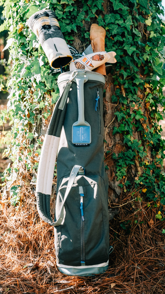 Camino Golf Best Carry Golf Bag Leather Sunday Bag