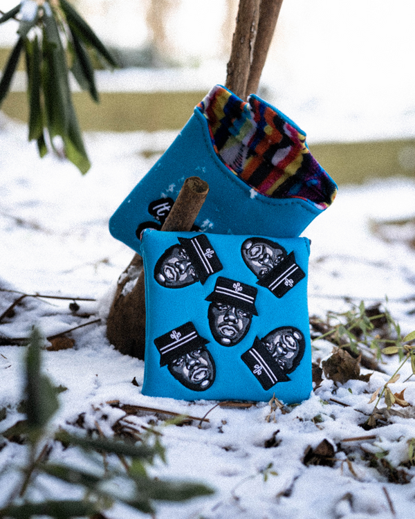 "Big Buckets" Mallet Putter Cover Ice Blue
