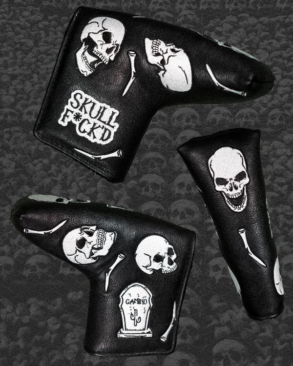 "SKULL F*CK'D" Blade Putter Cover